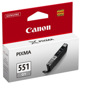 Bläckpatron Canon CLI-551 GY Grå 7 ml