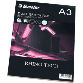Esselte Rhino millimeterpapper A3, 30 ark