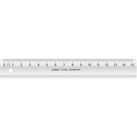 Linex linjal 15 cm, klar