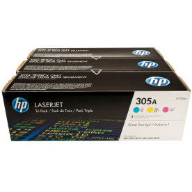 HP 305A/CF370AM lasertoner, 2600 s, 3-pack