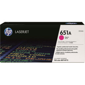 HP 651A/CE343A lasertoner, röd, 16 000 s
