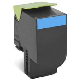 Lasertoner Lexmark 702C Blå 1000 sidor