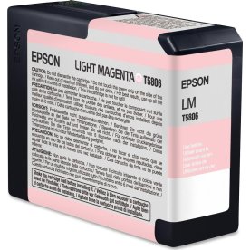 Epson T580B (C13T580B00) blækpatron, lys magenta