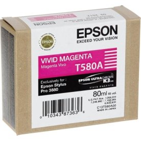 Epson T580A (C13T580A00) blækpatron, magenta