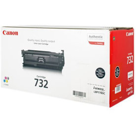 Canon 732 lasertoner, sort, 6100s