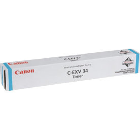 Lasertoner Canon C-EXV 34 Blå 19 000 sidor