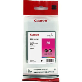 Bläckpatron Canon PFI-101M Röd 130 ml