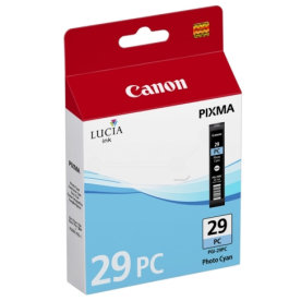 Bläckpatron Canon PGI-29PC Fotoblå