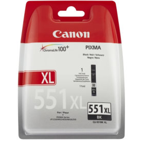 Canon CLI-551 XL bläcktank, svart, 11 ml