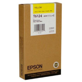 Bläckpatron Epson C13T612400 Gul 220 ml