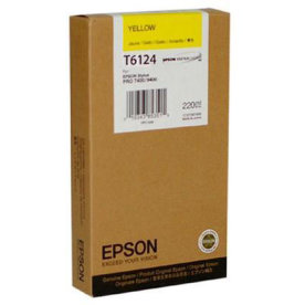 Epson C13T612400 blækpatron, gul, 220ml