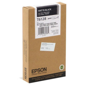 Epson C13T612800 blækpatron, matsort, 220ml