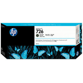 HP 726/CH575A bläckpatron, mattsvart, 300 ml