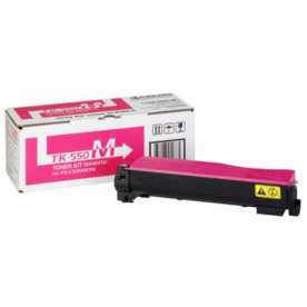 Lasertoner Kyocera TK-550M Röd 6000 sidor