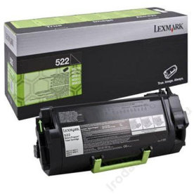 Lexmark 52D2H0E lasertoner, sort, 25000s