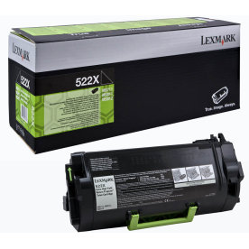 Lexmark 52D2X00 lasertoner, sort, 45000s