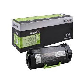 Lasertoner Lexmark 62D2H00 Svart 25 000 sidor