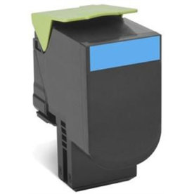 Lasertoner Lexmark 70C2HCE Blå 3000 sidor