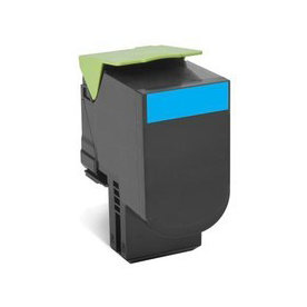 Lasertoner Lexmark 80C2XC0 Blå 4000 sidor