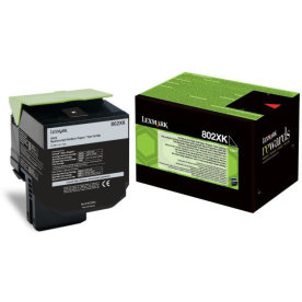 Lasertoner Lexmark 80C2XK0 Svart 8000 sidor