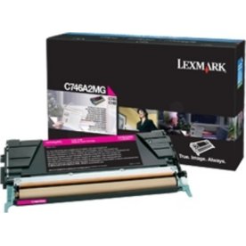 Lasertoner Lexmark C746A3MG Röd 7000 sidor