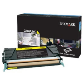 Lasertoner Lexmark C746A3YG Gul 7000 sidor