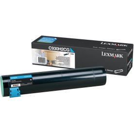 Lasertoner Lexmark C930H2CG Blå 24 000 sidor