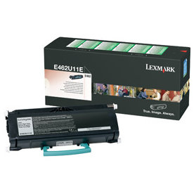 Lexmark E462U11E lasertoner, sort, 18000s