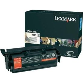 Lasertoner Lexmark T650H31E Svart 25 000 sidor