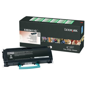 Lasertoner Lexmark X463A11G Svart 3500 sidor
