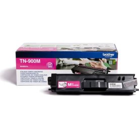 Lasertoner Brother TN900M Röd 6000 sidor