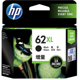 Bläckpatron HP 62XL C2P05AE Svart 600 sidor