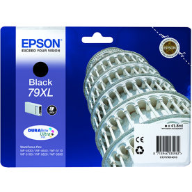 Epson nr 79XL bläckpatron, svart, 2600 s