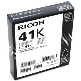 Ricoh 41K/405761 bläckpatron, svart, 2500 s