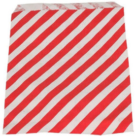 Slikpose, rød med striber