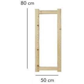 ABC Gavel HxD: 80x50 cm, natur