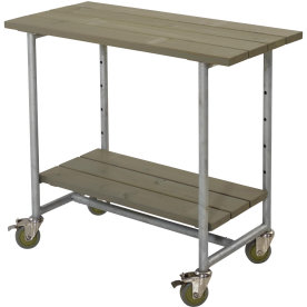 Grillbord Plus Urban 1 hylla Gråbrun