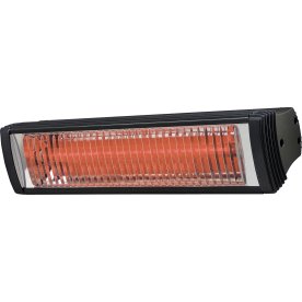 Rio terrassvärmare 1,5 kW, L:39 cm, Svart