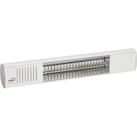 Burda Term2000 terrassvärmare, L:61,5 cm, Vit