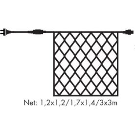 Tech-Line Lysnet Startkit 168 LED, 1,7 meter