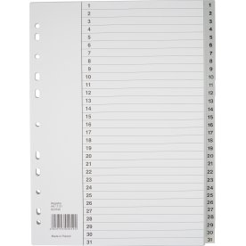 Register Budget A4 1-31 Plast