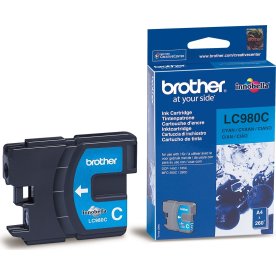 Brother LC980C bläckpatron, cyan, 260 s