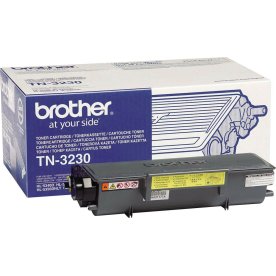 Brother TN3230 lasertoner, sort, 3000s