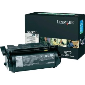 Lasertoner Lexmark 12A7465 Svart 32 000 sidor