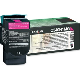 Lasertoner Lexmark C540H1MG Röd 2000 sidor