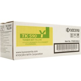 Lasertoner Kyocera TK-590Y Gul 5000 sidor