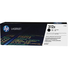 HP nr 312X/CF380X Lasertoner, Svart, 4400 s