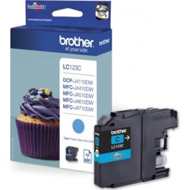 Brother LC123C bläckpatron cyan 600 s