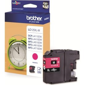 Brother LC125XLM bläckpatron magenta 1200 s