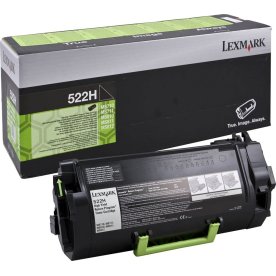 Lexmark LEX52D2H00 522H Svart 25 000 sidor